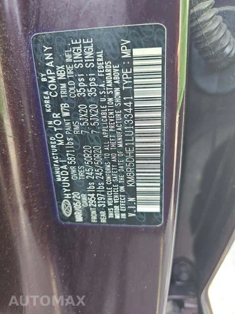 2020 Hyundai Palisade Limited - miniatura 5