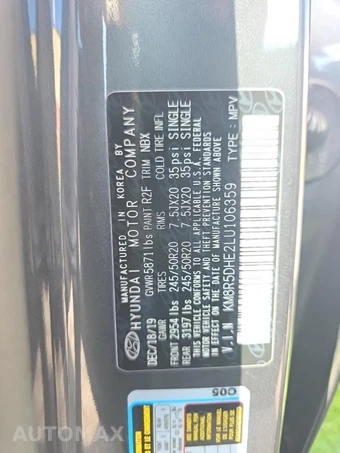 2020 Hyundai Palisade Limited – miniatura 19