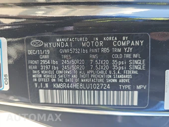 2020 Hyundai Palisade SEL - miniatura 15