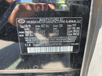 2020 Hyundai Santa Fe SE – miniatura 2