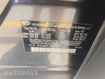 2020 Hyundai Santa Fe SE – miniatura 14