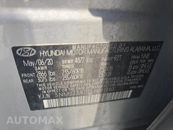 2020 Hyundai Santa Fe SEL – miniatura 15