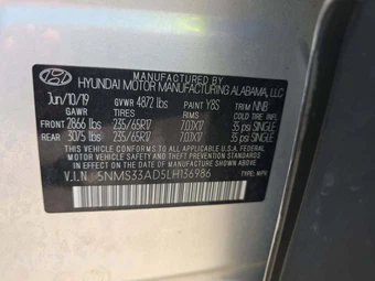 2020 Hyundai Santa Fe SEL – miniatura 2