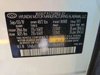 2020 Hyundai Santa Fe SEL – miniatura 14