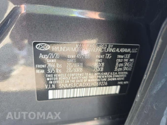 2020 Hyundai Santa Fe SEL - miniatura 5