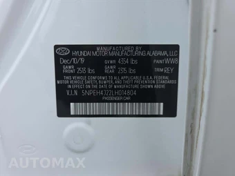 2020 Hyundai Sonata Limited – miniatura 5