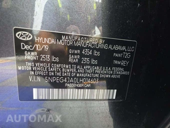 2020 Hyundai Sonata SE – miniatura 5