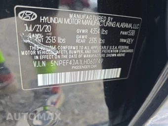 2020 Hyundai Sonata SEL – miniatura 7