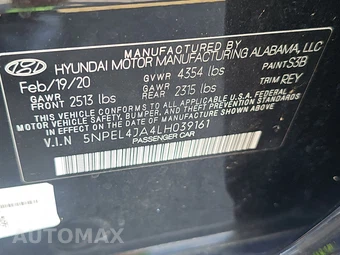 2020 Hyundai Sonata SEL – miniatura 14
