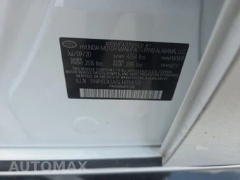 2020 Hyundai Sonata SEL - miniatura 6