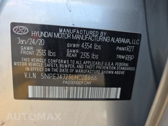 2020 Hyundai Sonata SEL Plus - miniatura 14