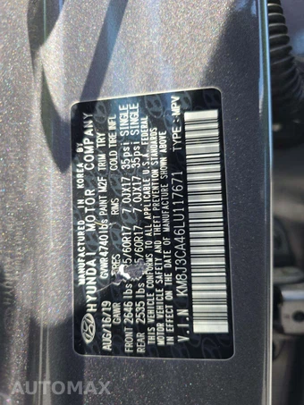 2020 Hyundai Tucson Value – miniatura 5