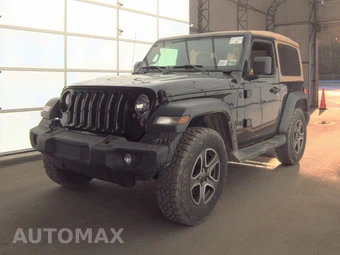 2020 Jeep Wrangler Black and Tan - car from the USA, Manheim Buy-Now listing at AUTOMAX