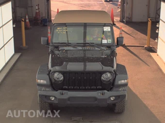 2020 Jeep Wrangler Black and Tan - miniatura 2
