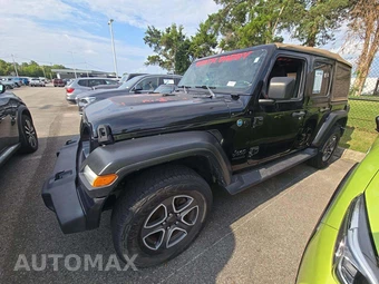 2020 Jeep Wrangler Unlimited Black and Tan