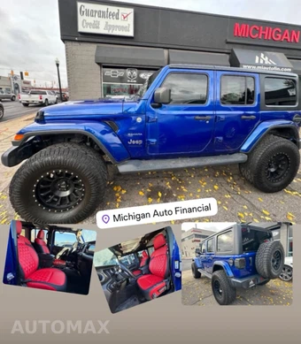 2020 Jeep Wrangler Unlimited Sahara - samochód z USA z aukcji Manheim, oferta Kup Teraz w AUTOMAX