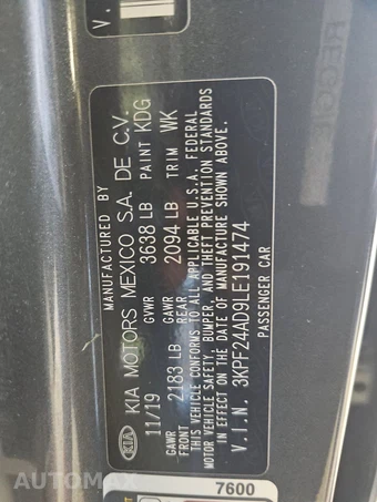 2020 Kia Forte FE – miniatura 14