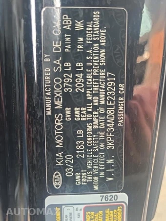 2020 Kia Forte GT-Line - miniatura 18