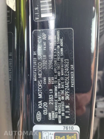 2020 Kia Forte LXS – miniatura 14