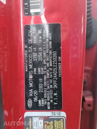 2020 Kia Forte LXS – miniatura 14