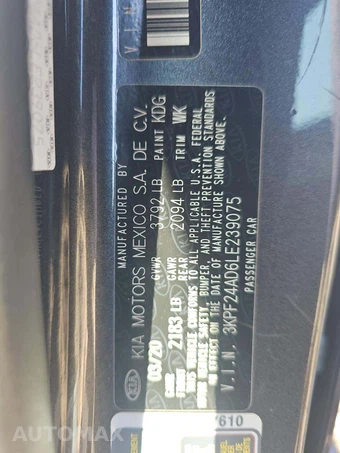 2020 Kia Forte LXS – miniatura 2