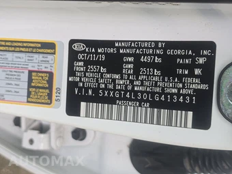 2020 Kia Optima LX – miniatura 14