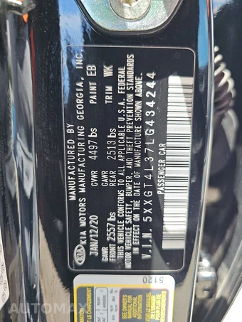2020 Kia Optima LX – miniatura 14