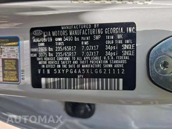 2020 Kia Sorento LX V6 - miniatura 5