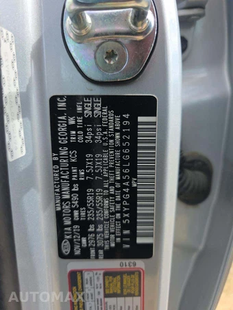 2020 Kia Sorento S V6 – miniatura 2