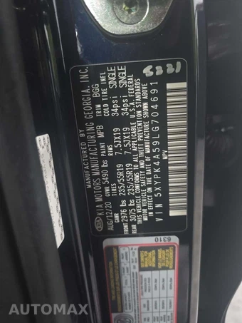2020 Kia Sorento SX - miniatura 5