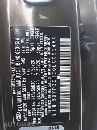 2020 Kia Telluride EX - miniatura 19