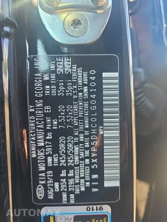 2020 Kia Telluride SX - miniatura 19