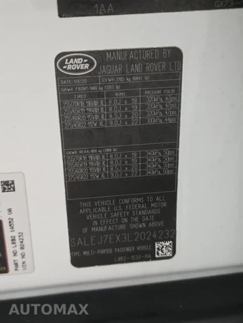 2020 Land Rover Defender 110 S – miniatura 14