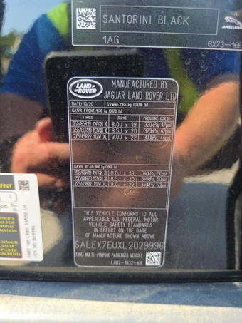 2020 Land Rover Defender 110 X - miniatura 5
