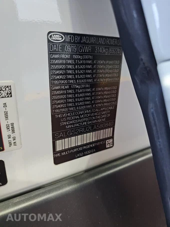 2020 Land Rover Range Rover HSE - miniatura 15
