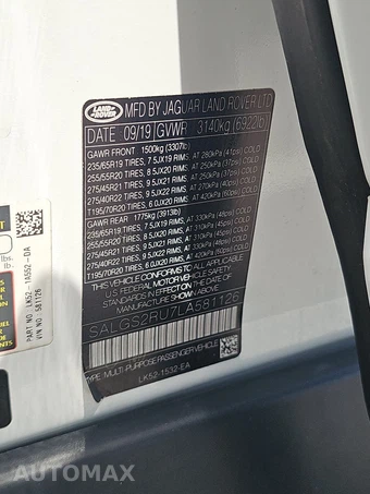 2020 Land Rover Range Rover HSE – miniatura 14
