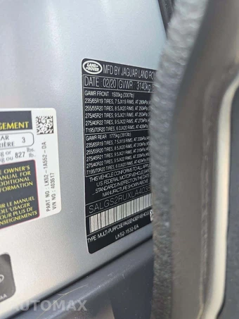 2020 Land Rover Range Rover HSE - miniatura 5