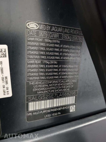 2020 Land Rover Range Rover HSE – miniatura 5
