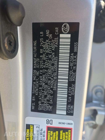 2020 Lexus ES 350 – miniatura 2