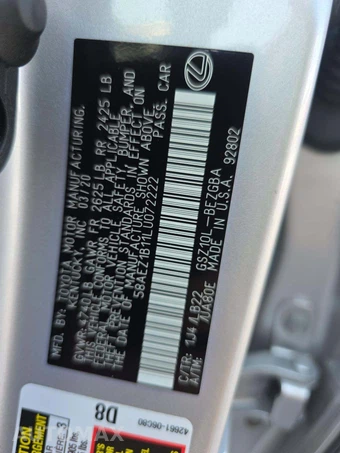 2020 Lexus ES 350 Luxury – miniatura 5
