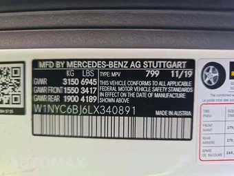 2020 Mercedes-Benz G 550 4MATIC - miniatura 2