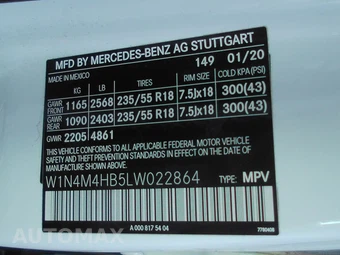 2020 Mercedes-Benz GLB 250 4MATIC - miniatura 9
