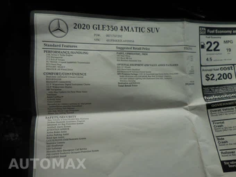 2020 Mercedes-Benz GLE GLE 350 - miniatura 38