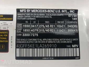 2020 Mercedes-Benz GLS 450 4MATIC - miniatura 15