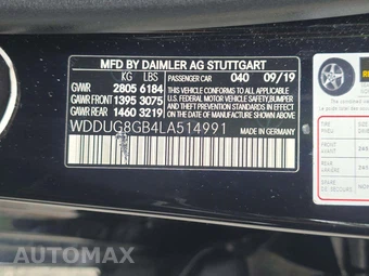 2020 Mercedes-Benz S 560 4MATIC Sedan - miniatura 2