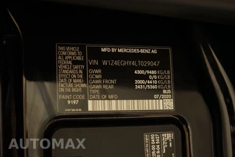 2020 Mercedes-Benz Sprinter 2500 Passenger Van High Roof 170.0" WB - miniatura 25