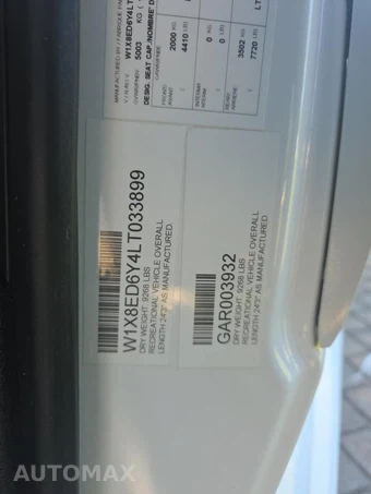 2020 Mercedes-Benz Sprinter 3500XD Cargo Van DRW High Roof 170.0" WB - miniatura 18