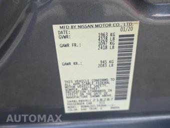 2020 Nissan Altima S – miniatura 14