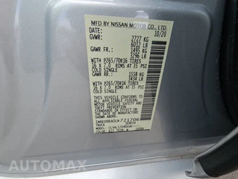 2020 Nissan Frontier S Crew Cab Medium Bed – miniatura 14