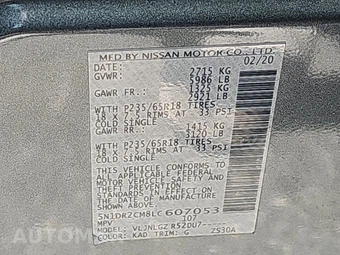 2020 Nissan Pathfinder SL – miniatura 15